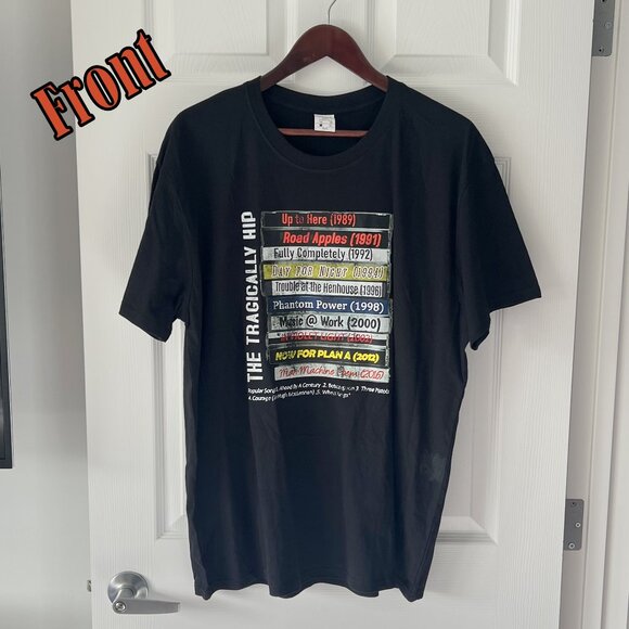 Brand New The Tragically Hip 'Celebrating 10 Albums' Size XXL T-Shirt! - Picture 1 of 16